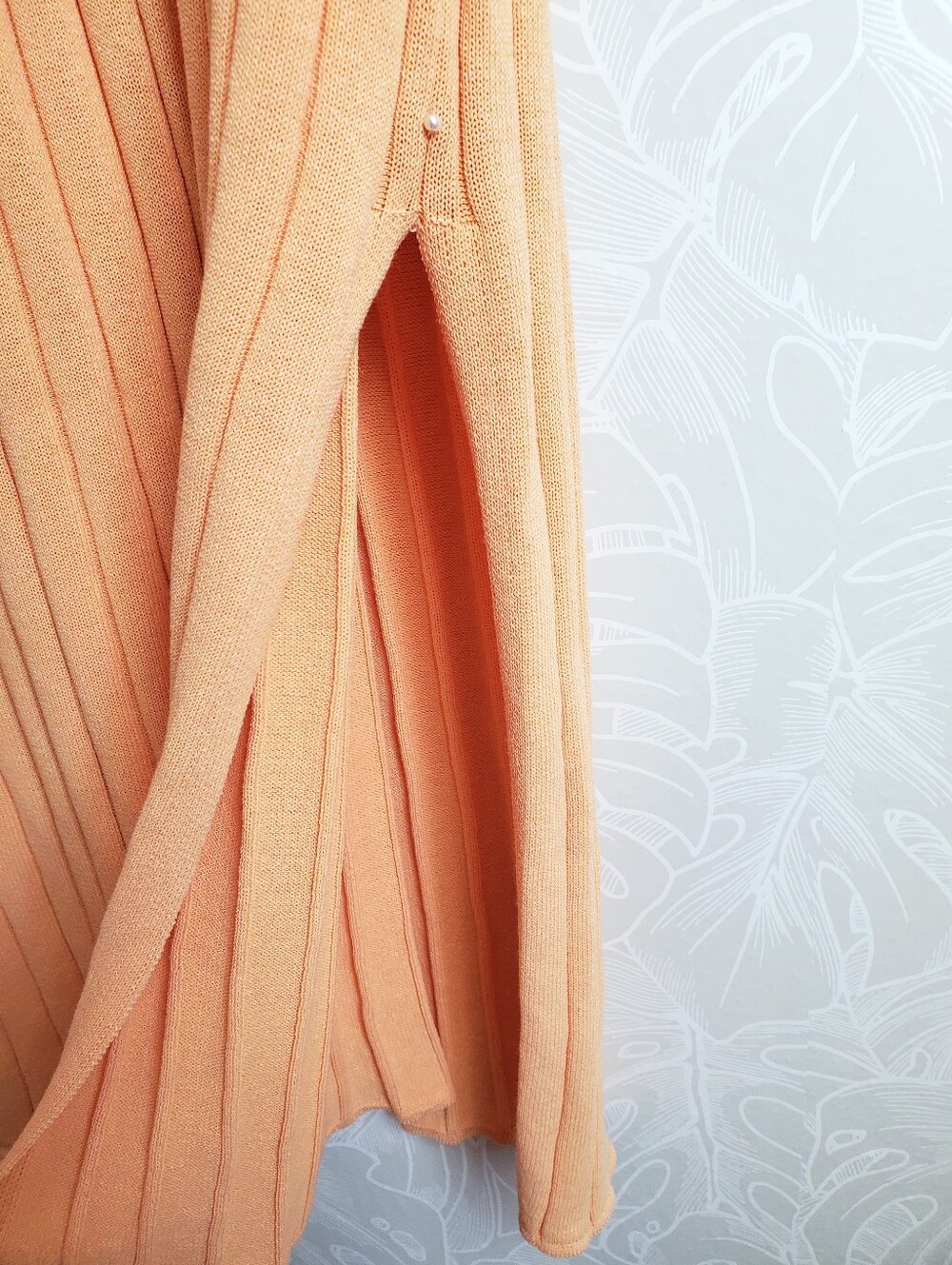 Pearl by Lela Rose Polo Knit Column Midi Dress Size Small - Picture 9 of 9